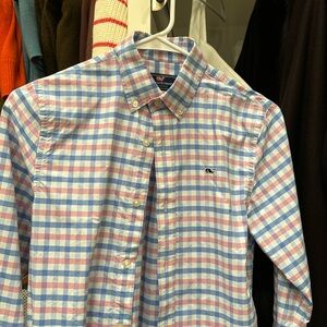 Vineyard Vines performance youth small button down shirt